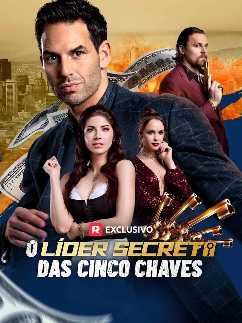 Capa de O Líder Secreto das Cinco Chaves