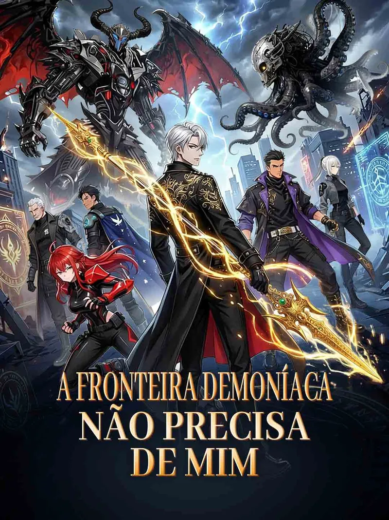 Capa de A fronteira demoníaca não precisa de mim