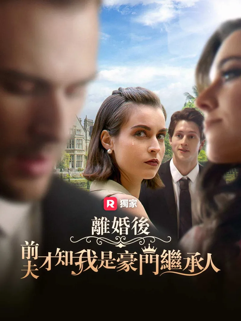 《離婚後，前夫才知我是豪門繼承人》封面