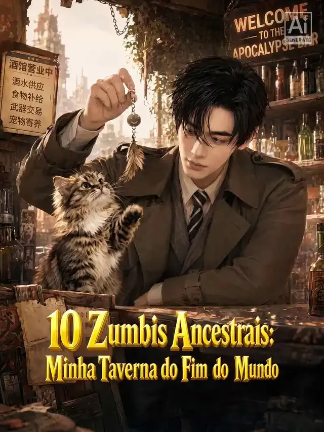Capa de 10 Zumbis Ancestrais: Minha Taverna do Fim do Mundo