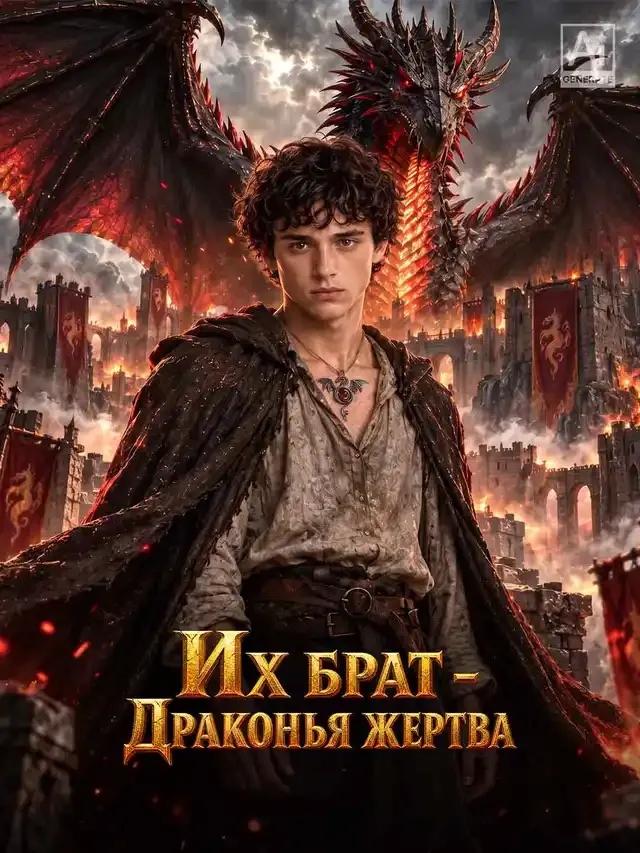 Обложка «Их брат - Драконья жертва»