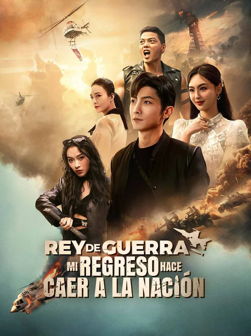 Portada de Rey de Guerra: Mi Regreso Hace Caer a la Nación