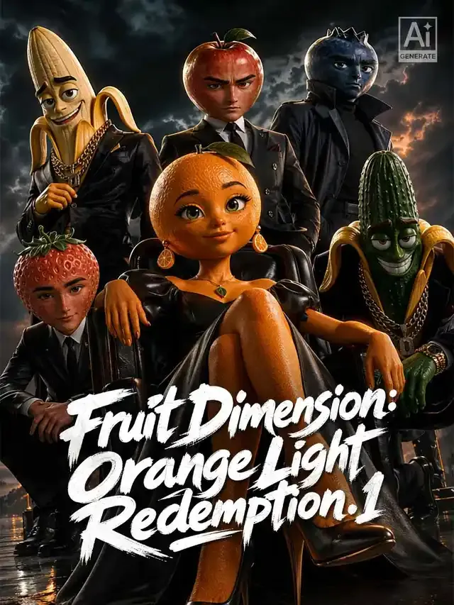 Fruit Dimension: Orange Light Redemption.1 cover
