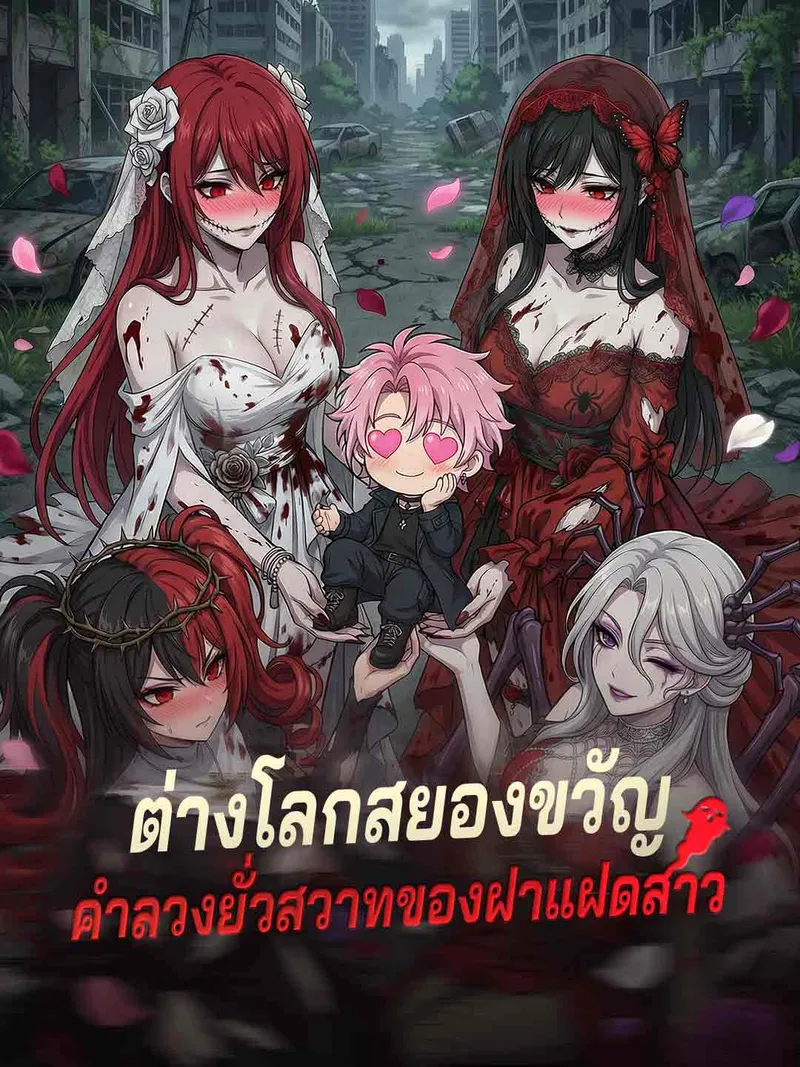 หน้าปก(พากย์)ต่างโลกสยองขวัญคำลวงยั่วสวาทของฝาแฝดสาว(พากย์)