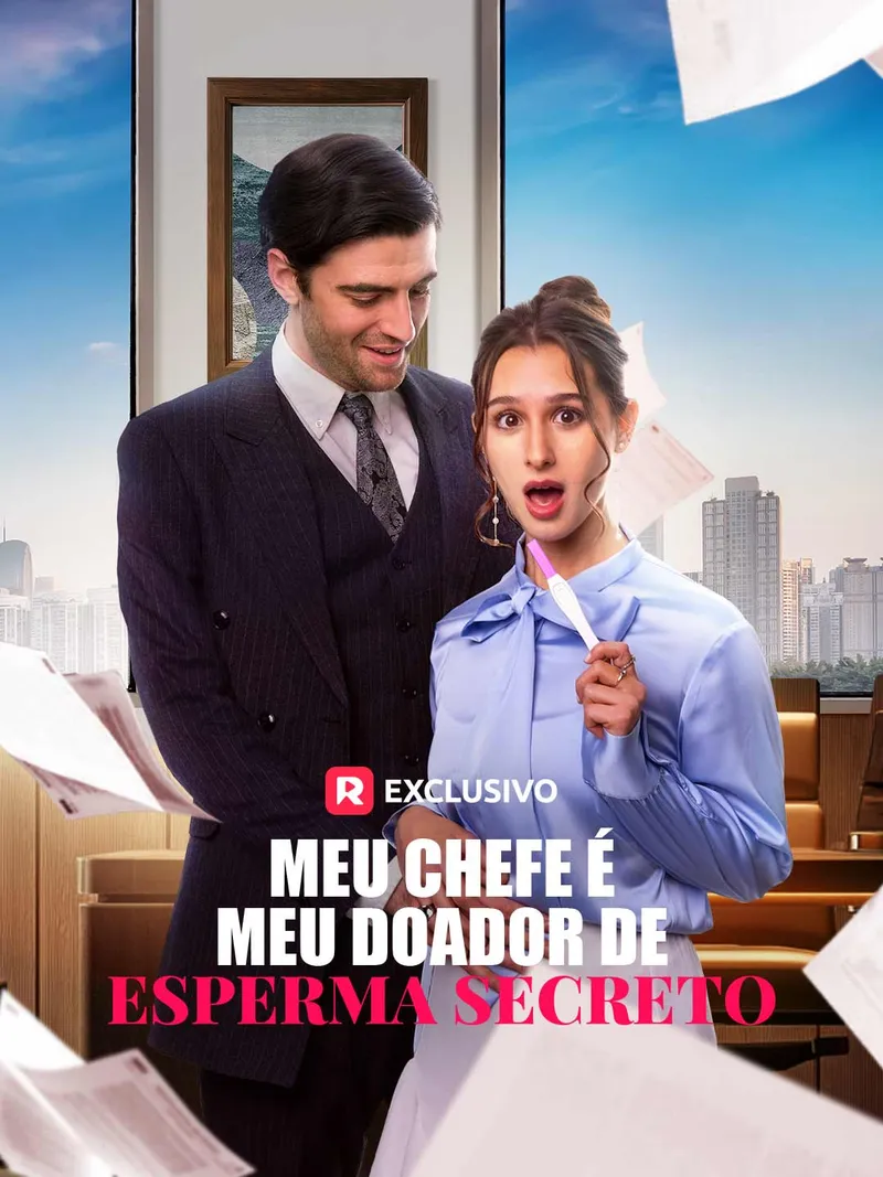 Capa de Meu Chefe é Meu Doador de Esperma Secreto
