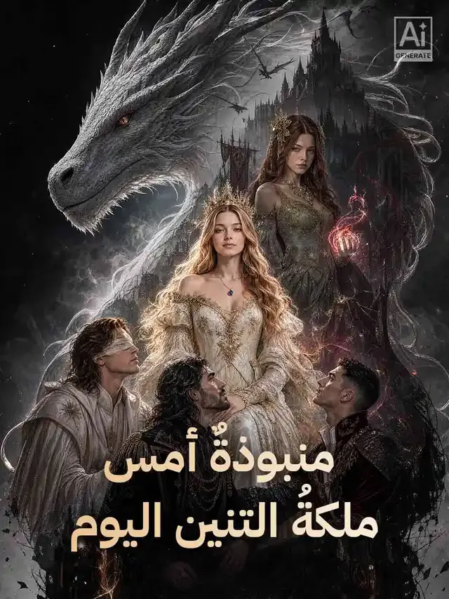 غلاف منبوذةٌ أمس ملكةُ التنين اليوم