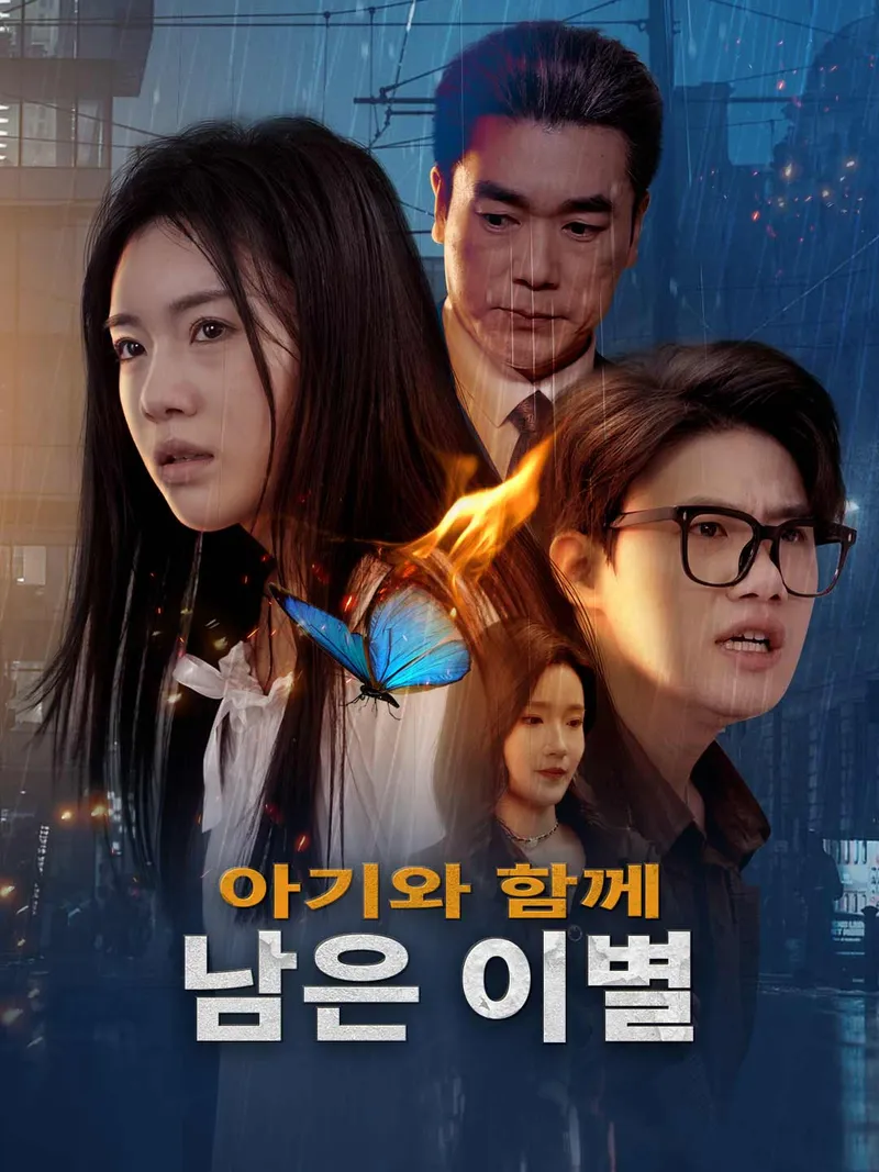 아기와 함께 남은 이별 표지