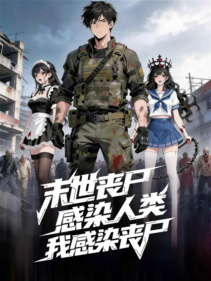 《末世喪屍感染人類，我感染喪屍》封面