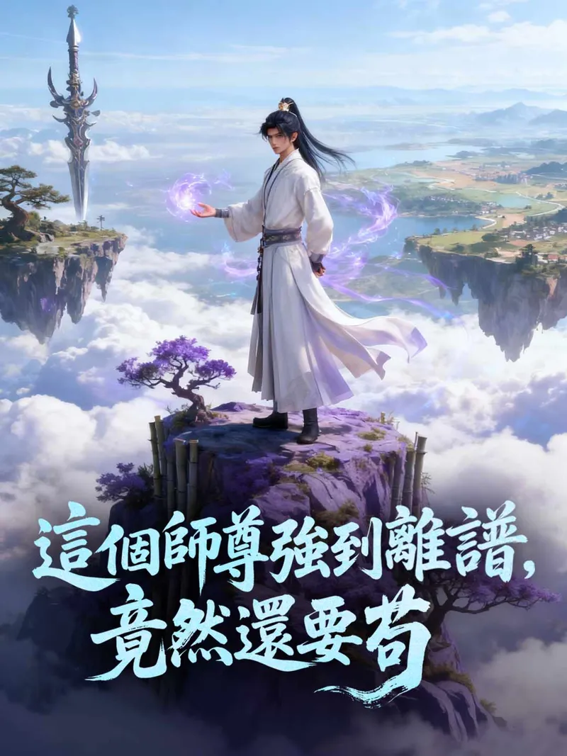 《這個師尊強到離譜，竟然還要苟》封面
