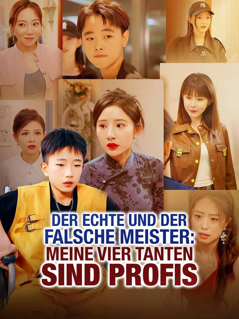 Cover von Der echte und der falsche Meister: Meine vier Tanten sind Profis