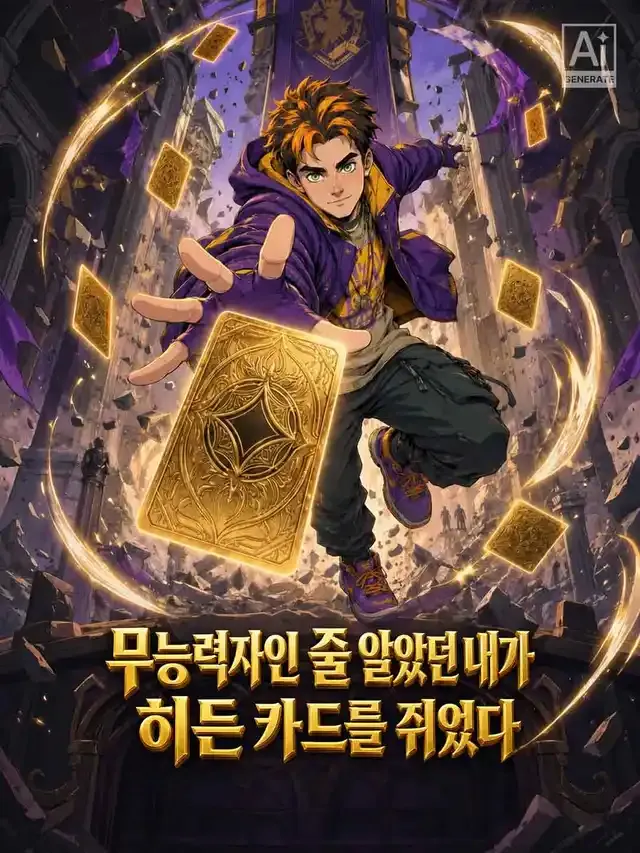 무능력자인 줄 알았던 내가 히든 카드를 쥐었다 표지