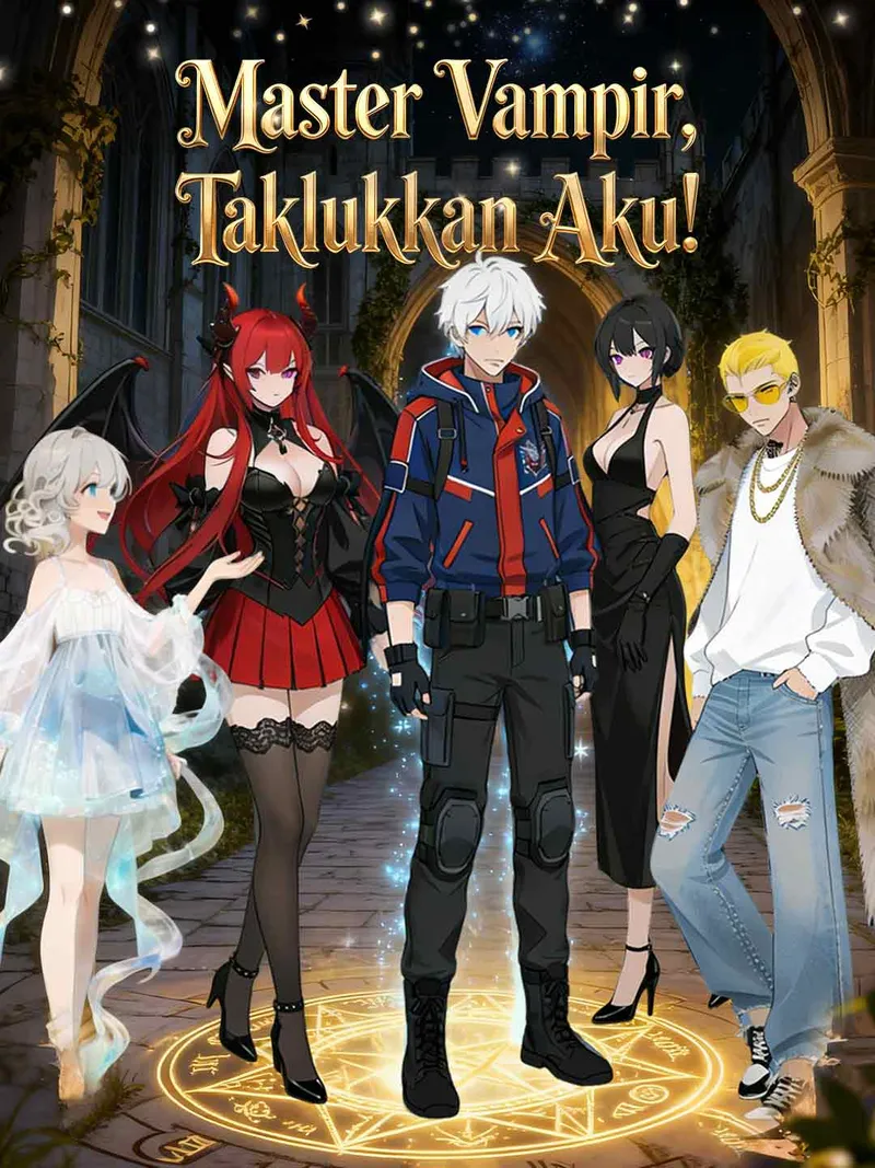 Sampul Master Vampir, Taklukkan Aku!