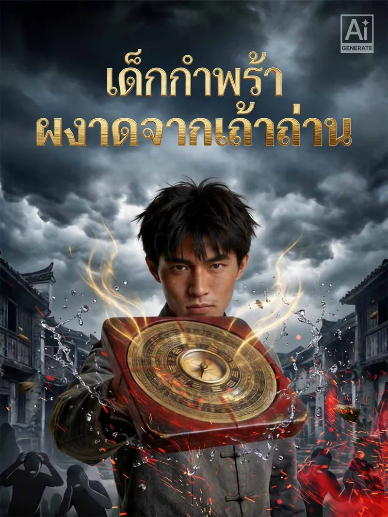 หน้าปกเซียนฮวงจุ้ยหนุ่มตอกหน้าคนทั้งหมู่บ้าน