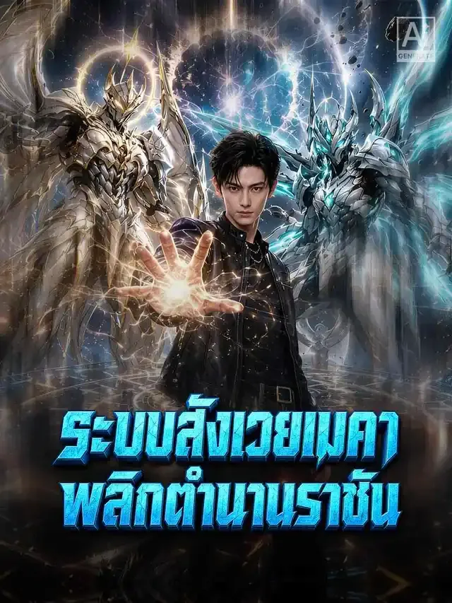 หน้าปกระบบสังเวยเมคา พลิกตำนานราชัน