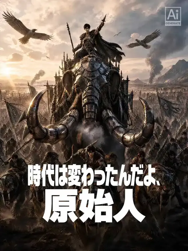 「時代は変わったんだよ 原始人」のカバー画像