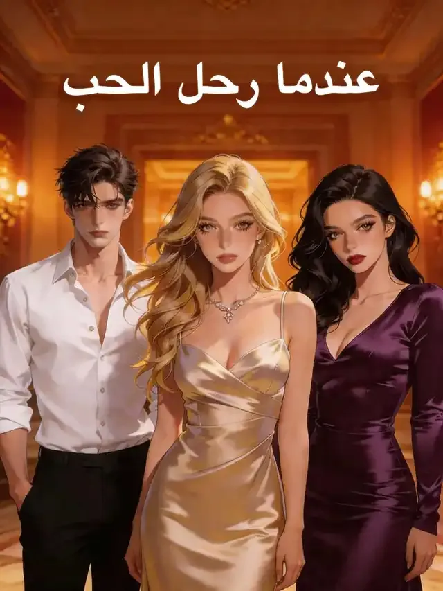 غلاف عندما رحل الحب