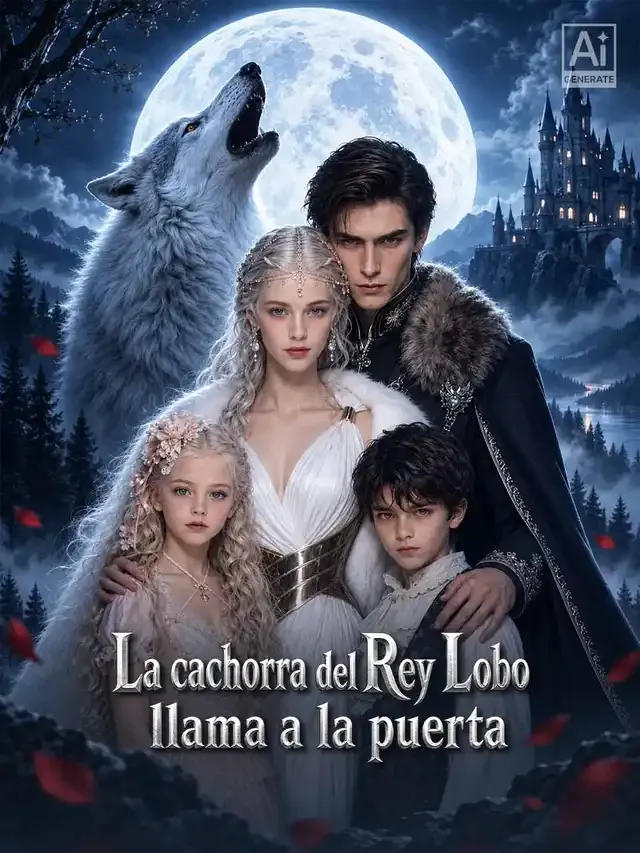 Portada de La cachorra del Rey Lobo llama a la puerta