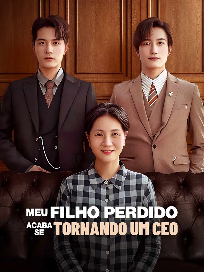 Capa de Meu filho perdido acaba se tornando um CEO