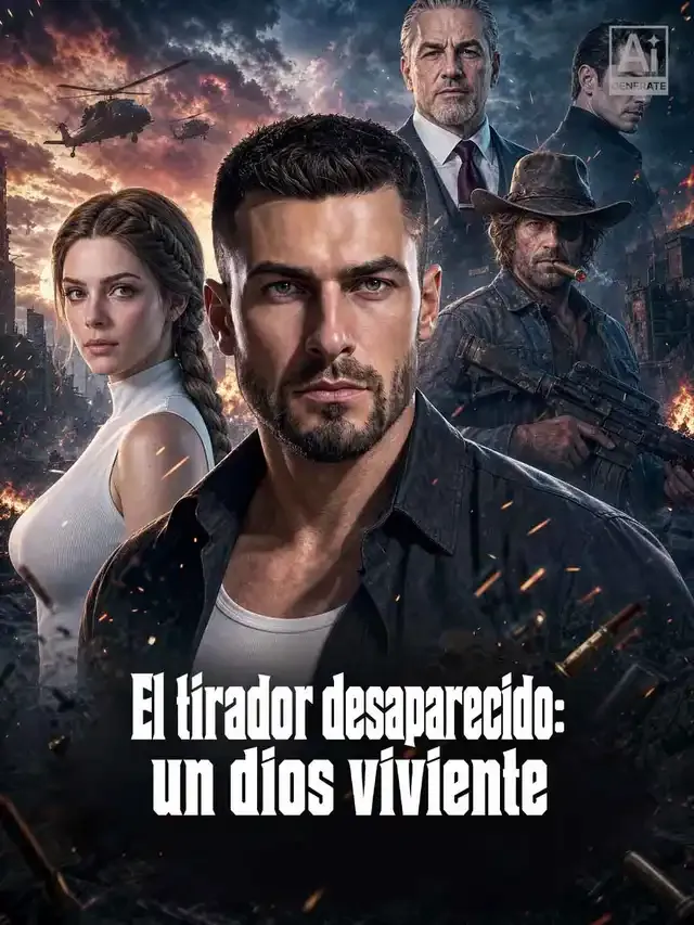 Portada de El tirador desaparecido: un dios viviente