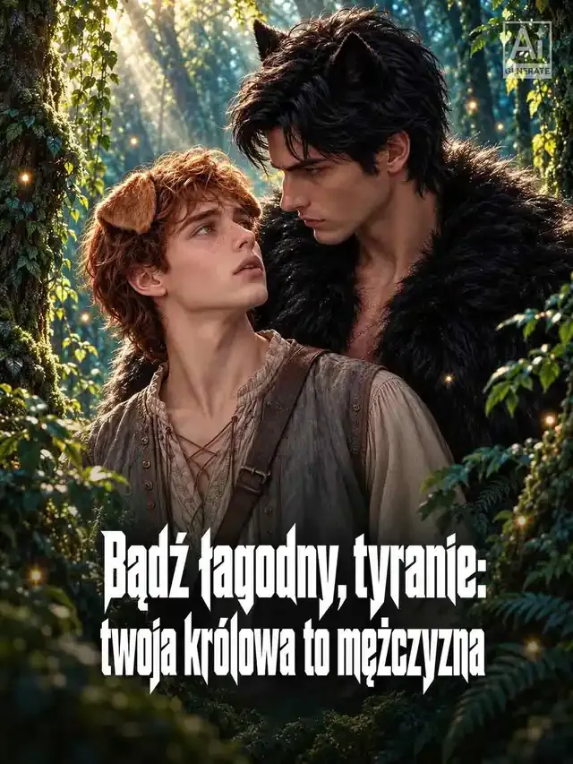 Okładka Bądź łagodny, tyranie: twoja królowa to mężczyzna