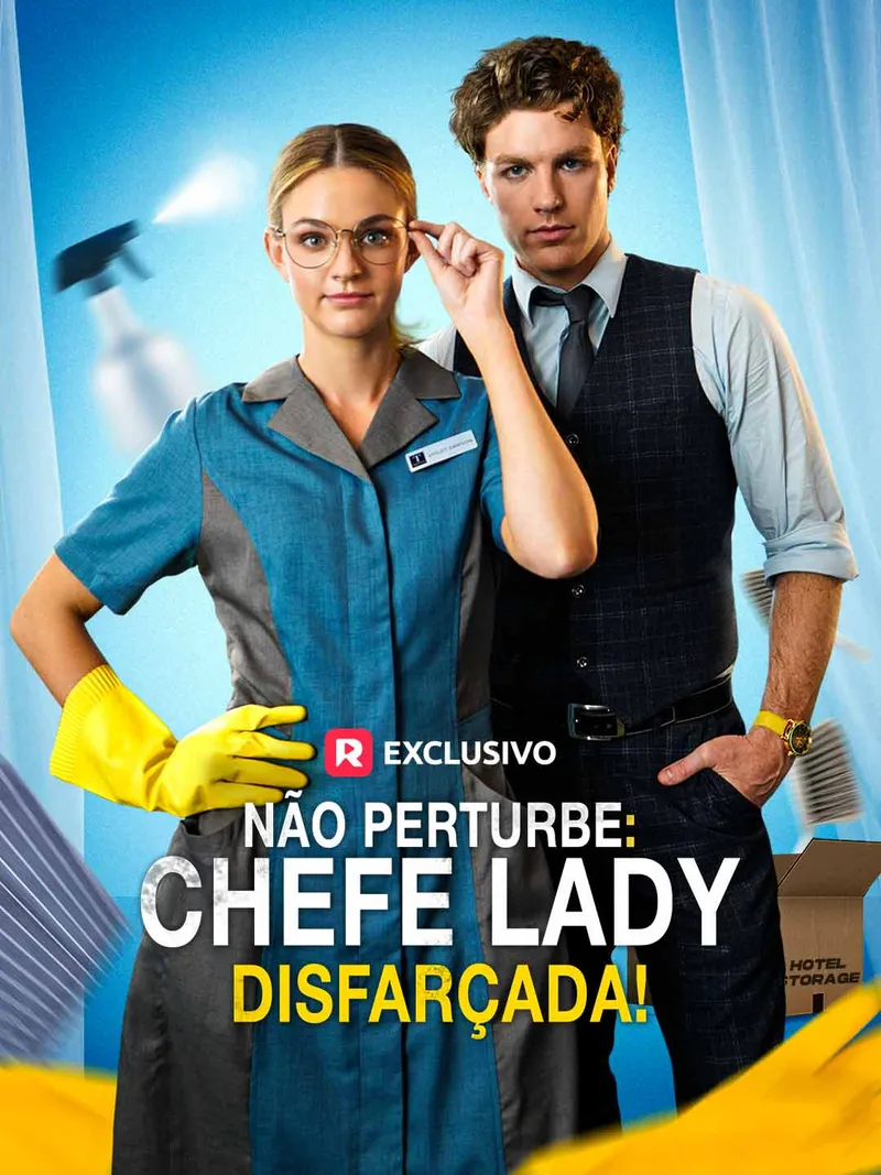 Capa de Não Perturbe: Chefe Lady Disfarçada!