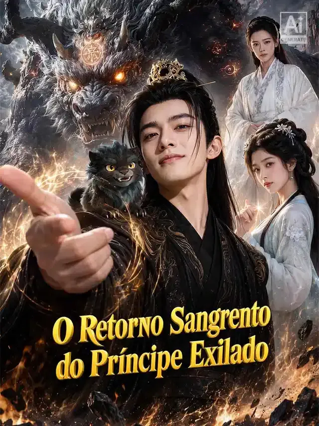 Capa de O Retorno Sangrento do Príncipe Exilado