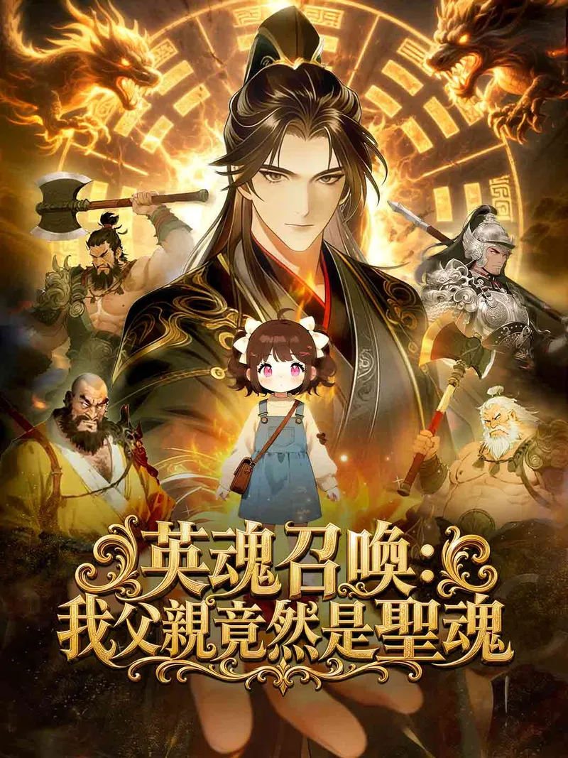 《英魂召喚：我父親竟然是聖魂》封面