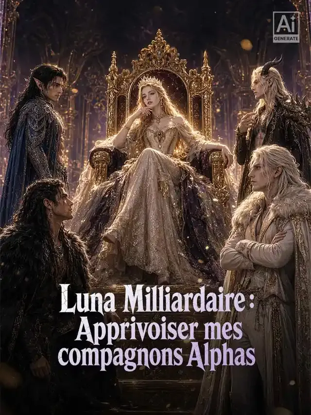 Couverture de Luna Milliardaire : Apprivoiser mes compagnons Alphas