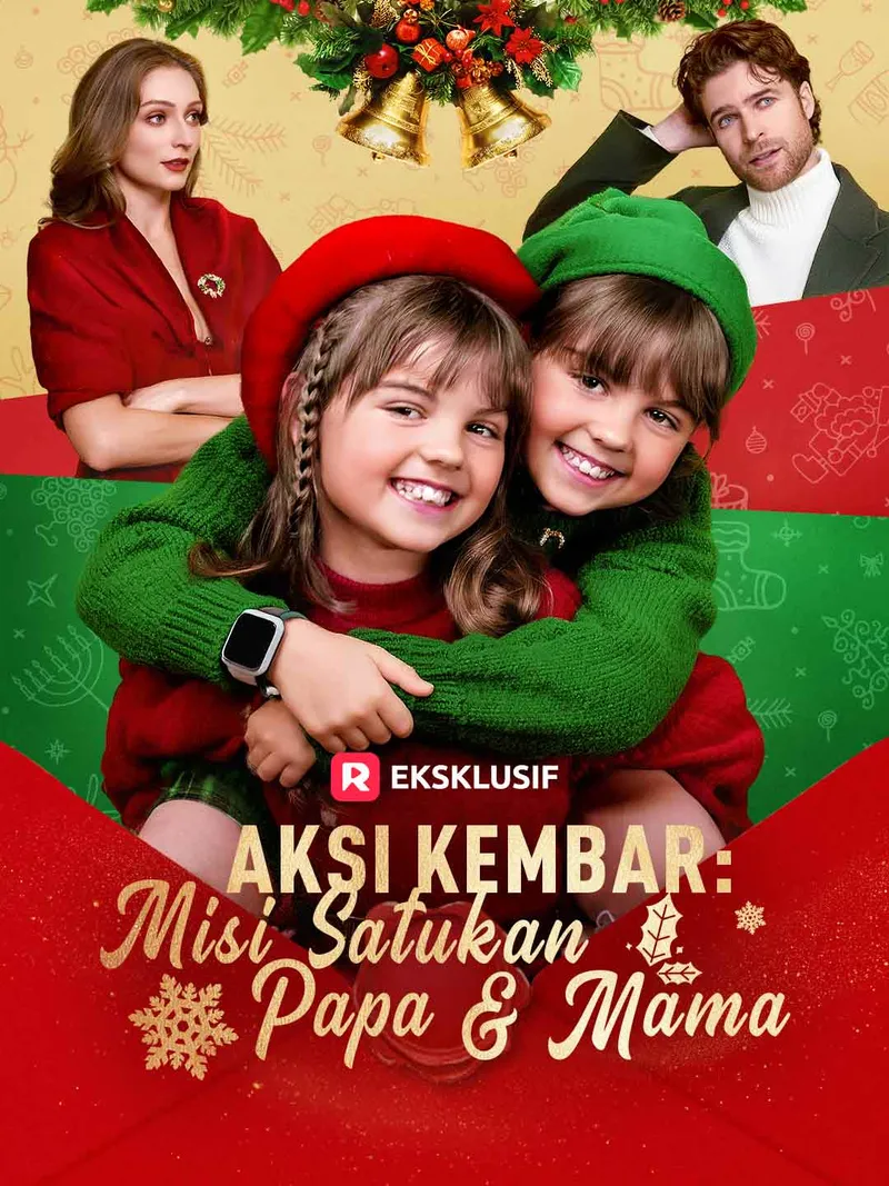 Sampul Aksi Kembar: Misi Satukan Papa & Mama