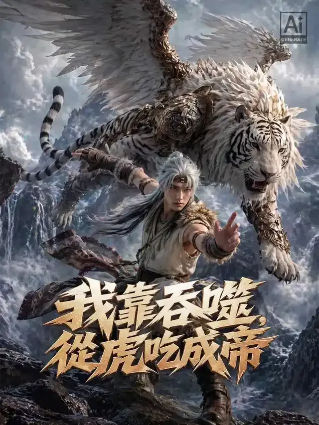 《我靠吞噬，從虎吃成帝》封面