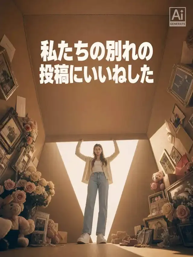 「私たちの別れの投稿にいいねした」のカバー画像