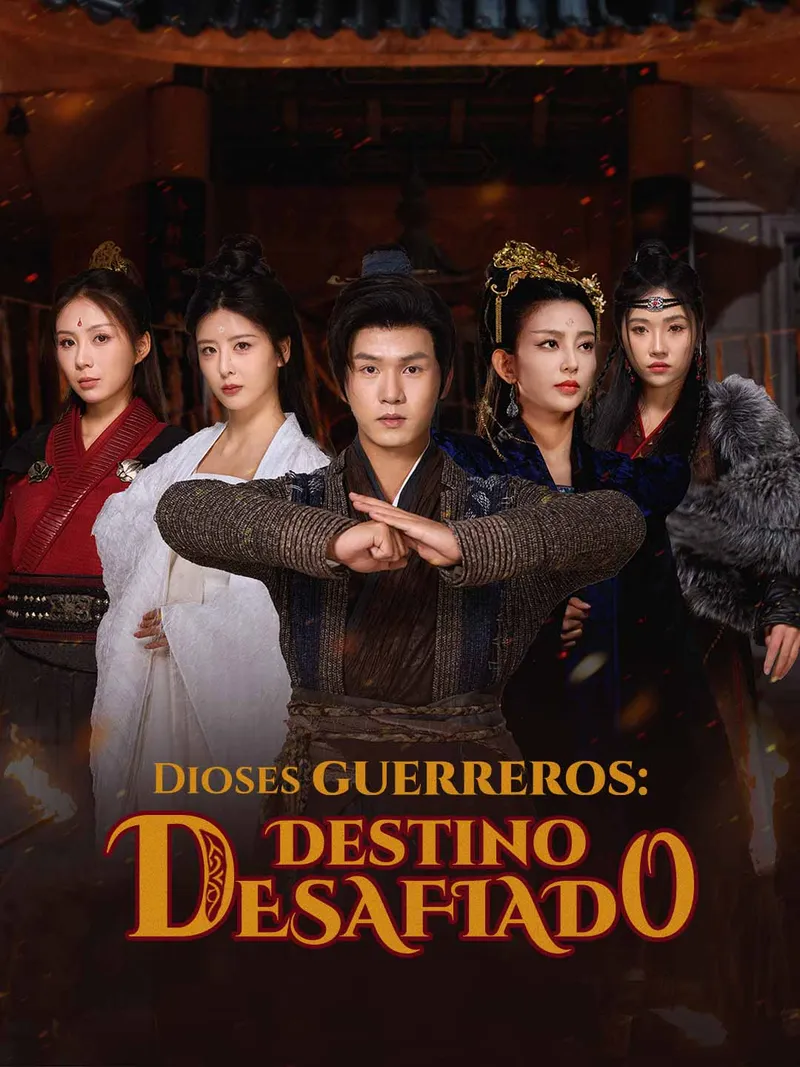 Portada de Dioses guerreros: Destino desafiado