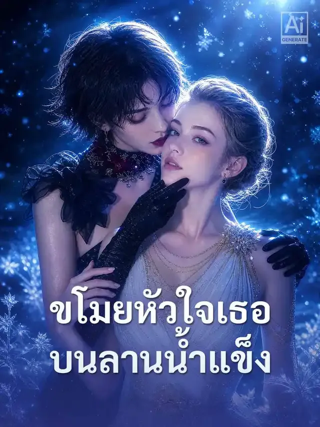 หน้าปกขโมยหัวใจเธอบนลานน้ำแข็ง