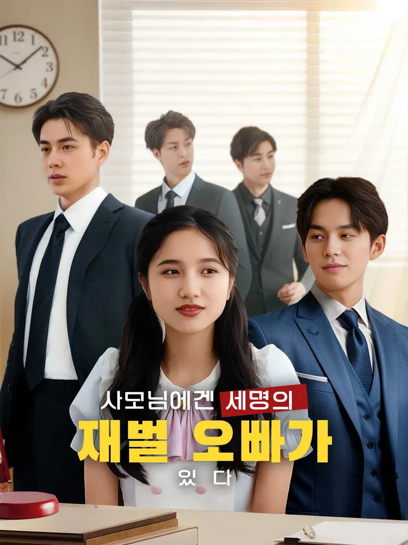 사모님에겐 세명의 재벌 오빠가 있다 표지