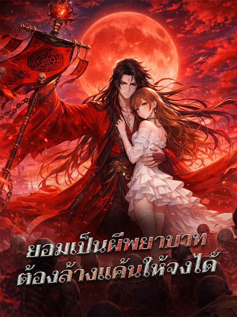 หน้าปกยอมเป็นผีพยาบาทต้องล้างแค้นให้จงได้