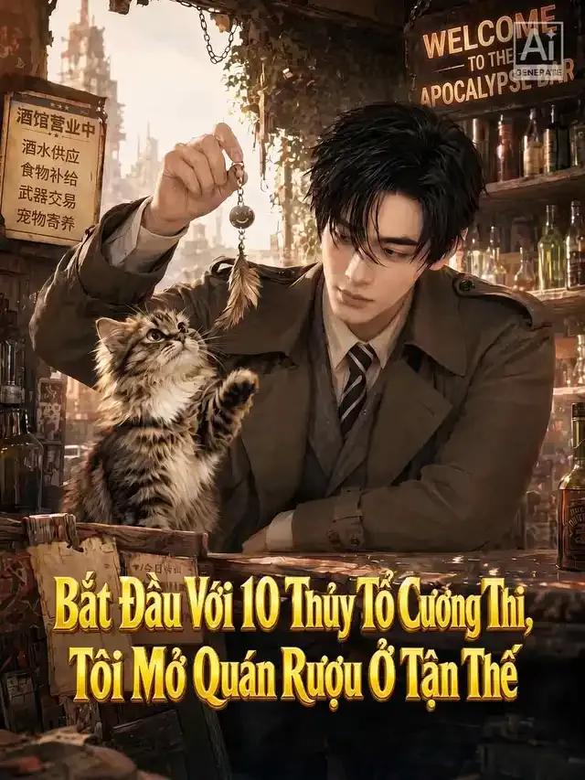 Ảnh bìa Bắt Đầu Với 10 Thủy Tổ Cương Thi, Tôi Mở Quán Rượu Ở Tận Thế