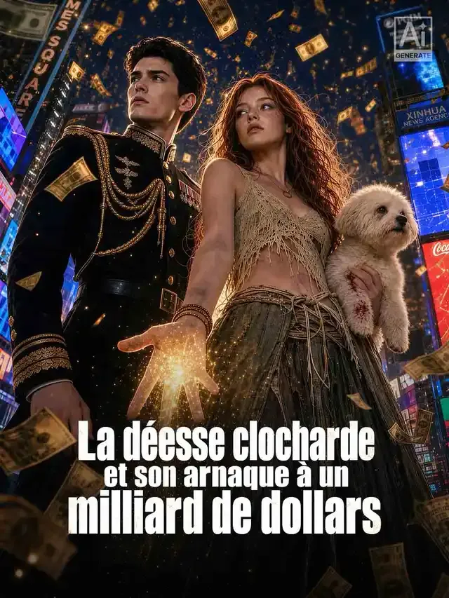 Couverture de La déesse clocharde et son arnaque à un milliard de dollars
