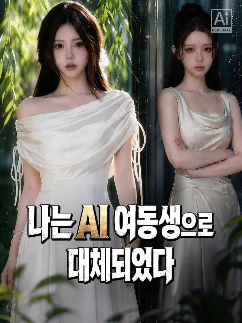 나는 AI 여동생으로 대체되었다 표지