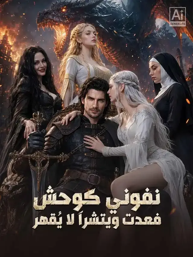 غلاف نفوني كوحش، فعدت ويتشرًا لا يُقهر