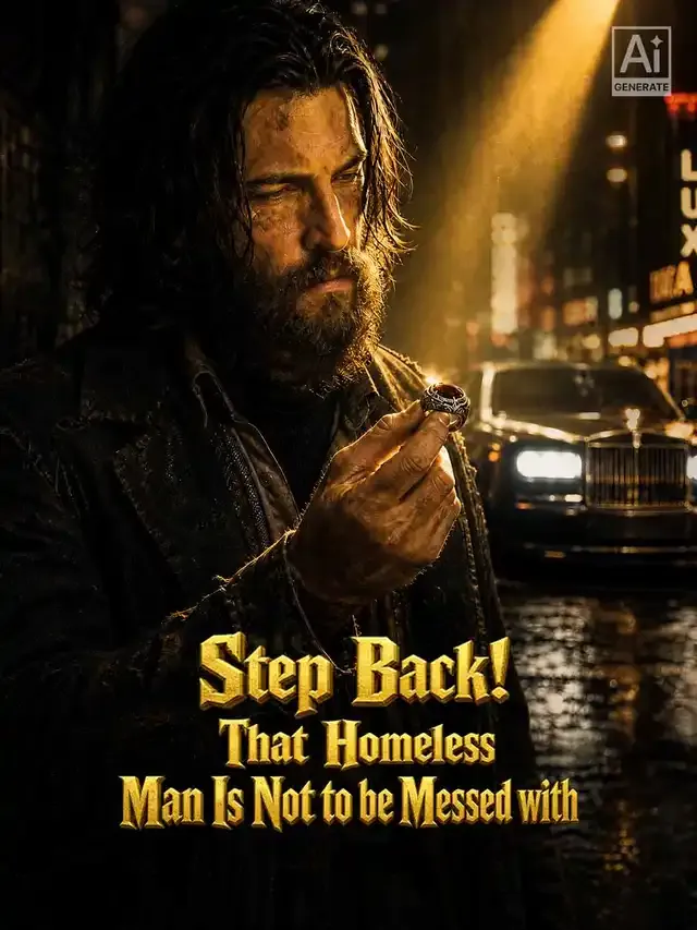 Step Back! That Homeless Man Is Not to be Messed with cover