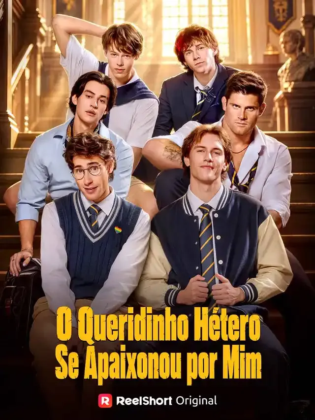 Capa de O Queridinho Hétero Se Apaixonou por Mim