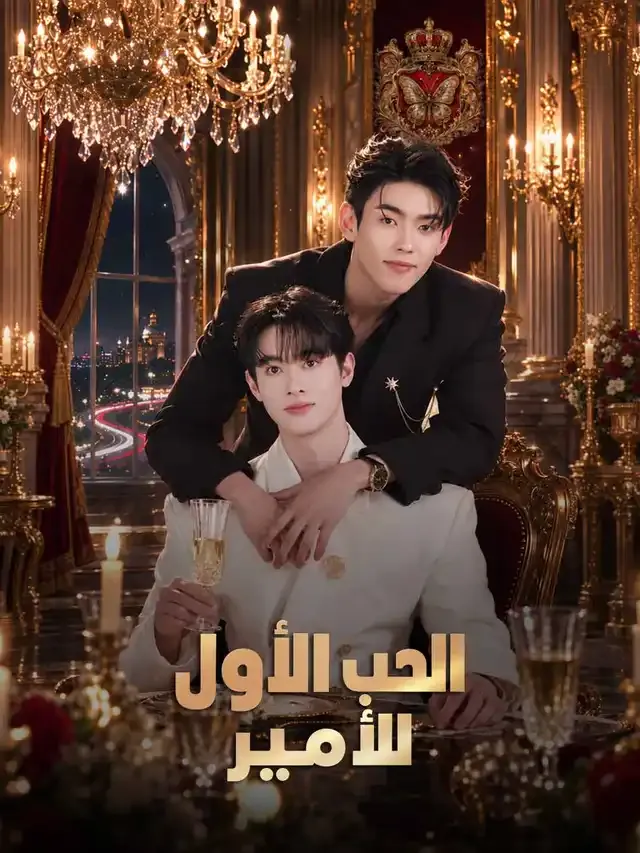 غلاف الحب الأول للأمير