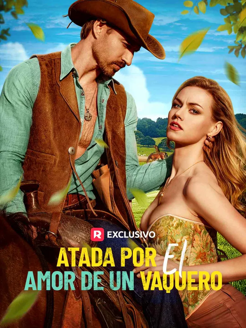 Portada de Atada por el Amor de un Vaquero