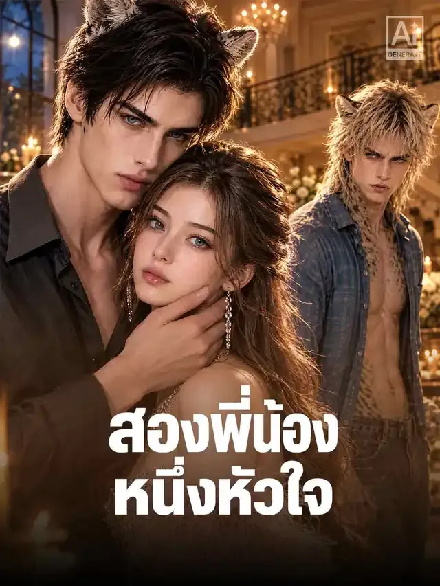 หน้าปกสองพี่น้อง หนึ่งหัวใจ