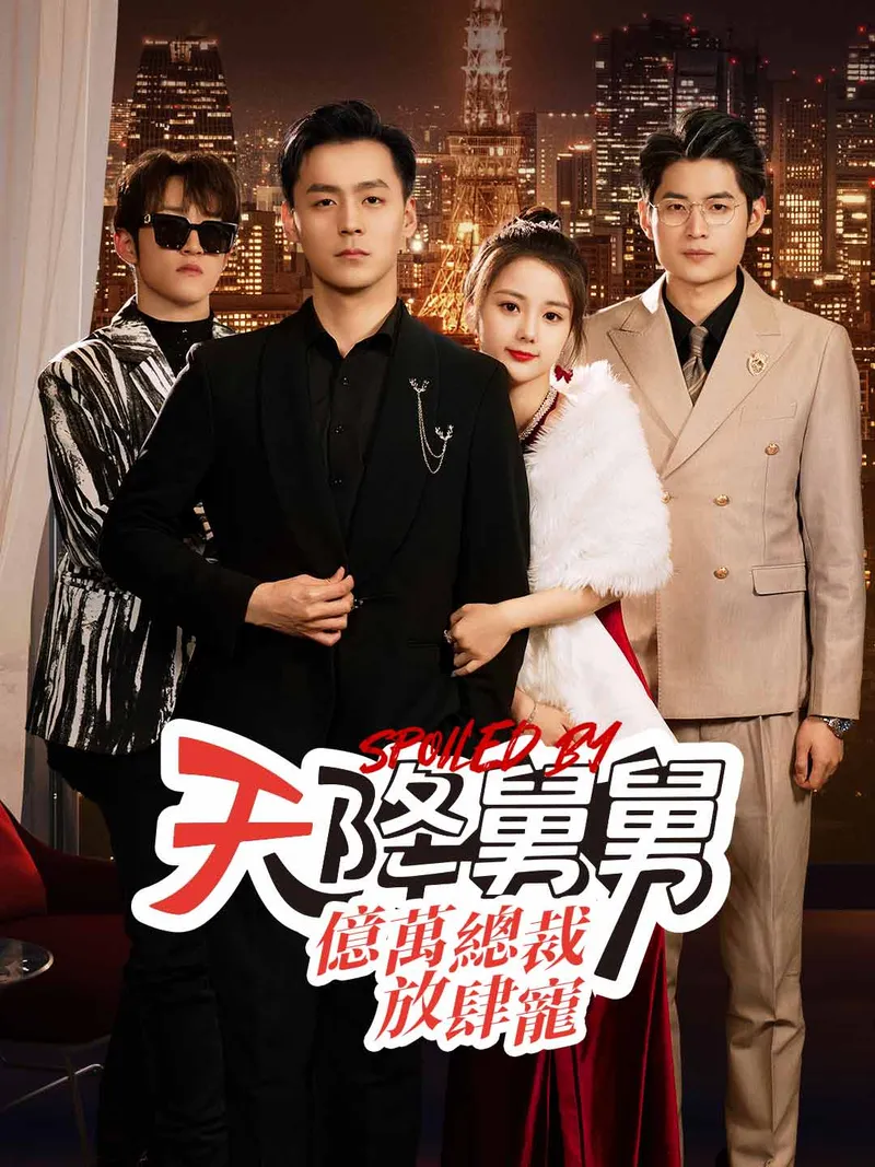 《天降舅舅，億萬總裁放肆寵》封面