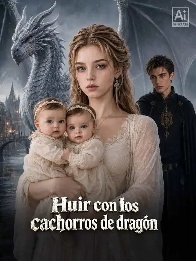 Portada de Huir con los cachorros de dragón