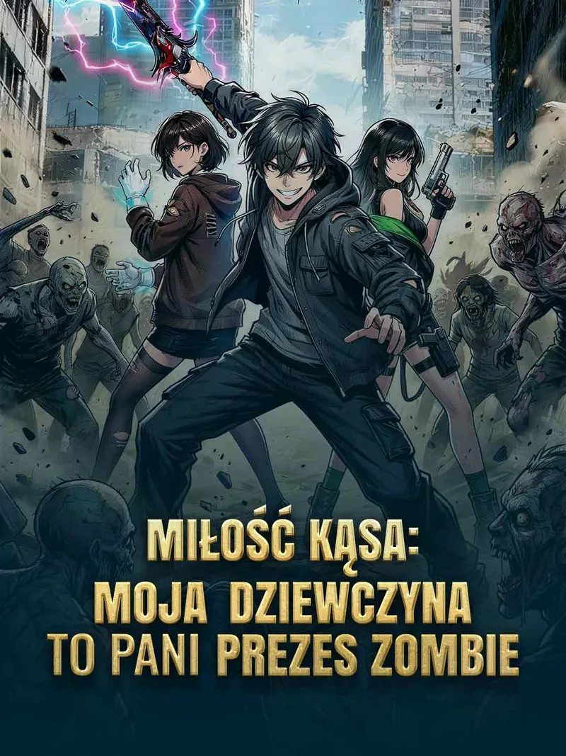 Okładka Miłość kąsa: Moja dziewczyna to pani prezes zombie