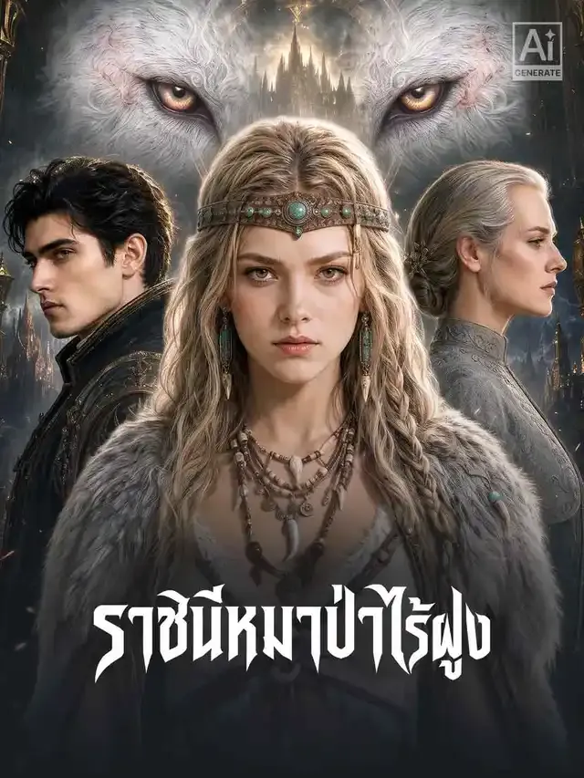 หน้าปกราชินีหมาป่าไร้ฝูง