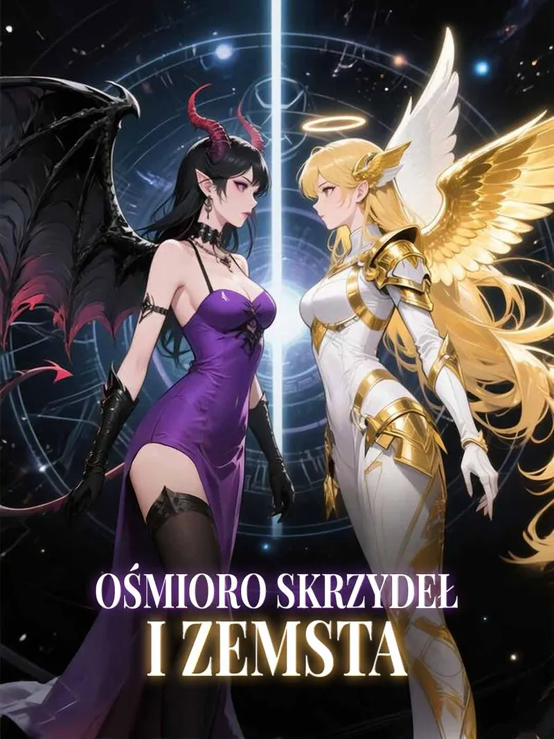 Okładka Ośmioro skrzydeł i zemsta