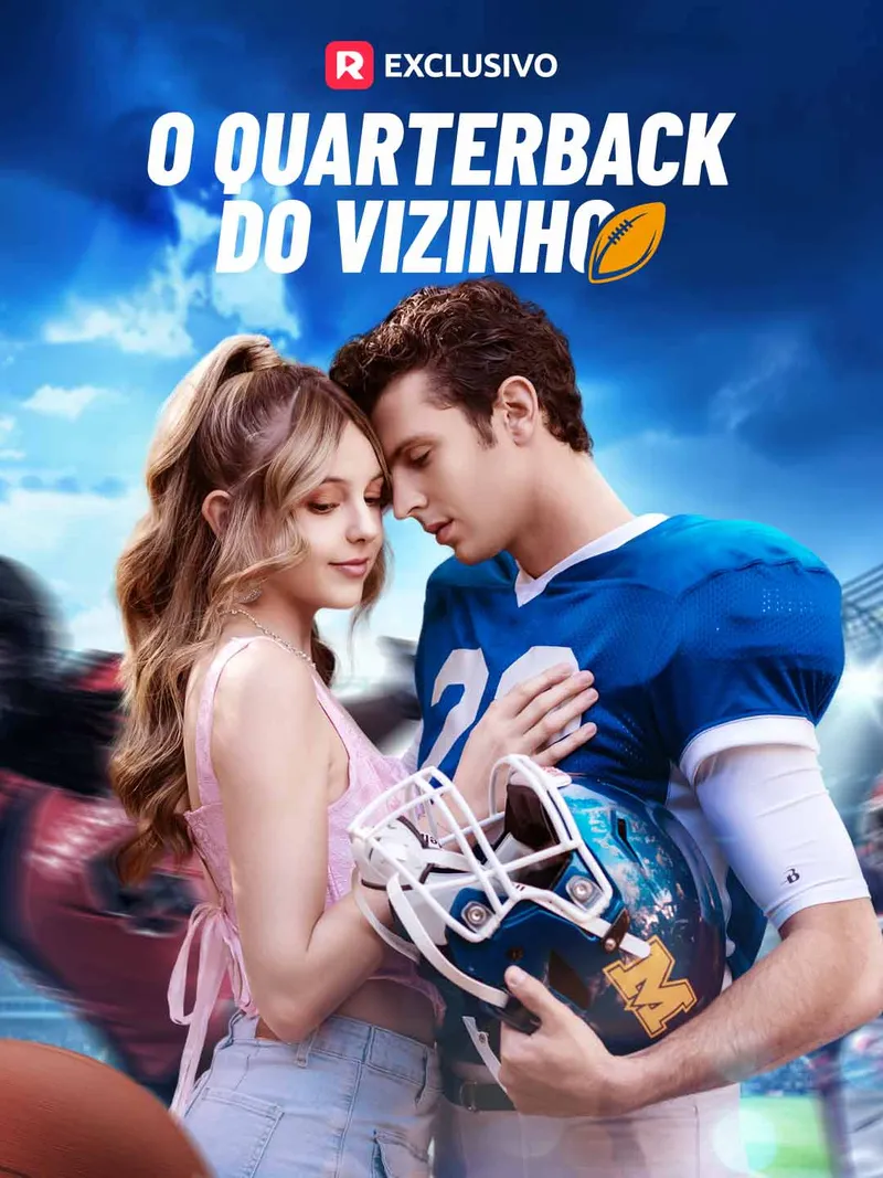 Capa de O Quarterback do Vizinho